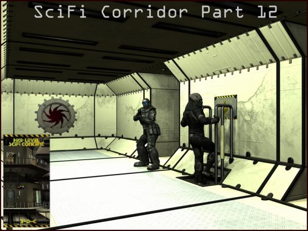 Free SciFi Corridor 2260. Part - 12