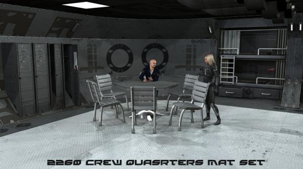 2260 Crew Quarters Mat Set