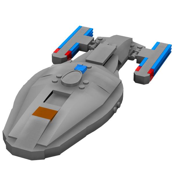 Brick USS Voyager (for Poser)