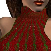 Christmas-1 for Free DY Chic Halter Dress for V4