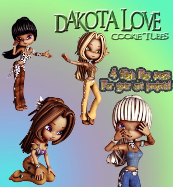 Dakota Love ~ Cookie Tubes