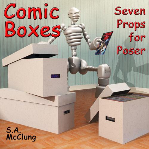 Comic Boxes for Poser