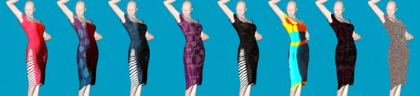 V4 Slinky Dress Extras for DS2+ and Poser4+