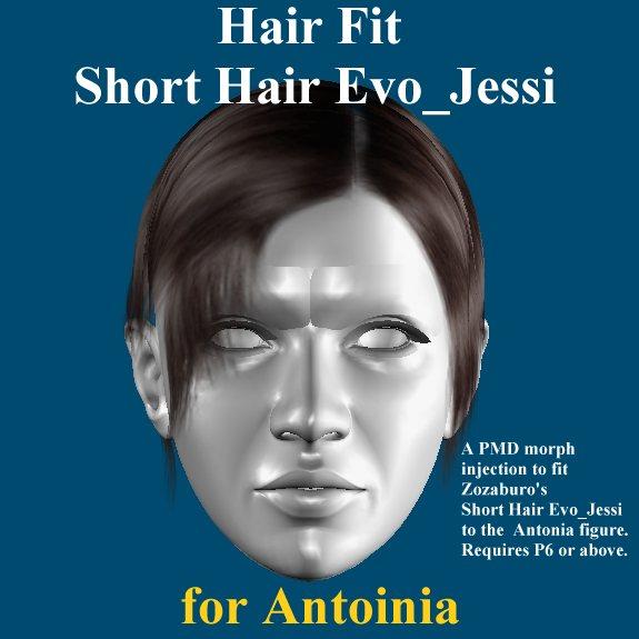Antonia Hair Fit, "ShortHairEvo-Fit"