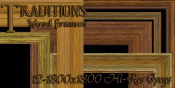 Traditions Wood Frames