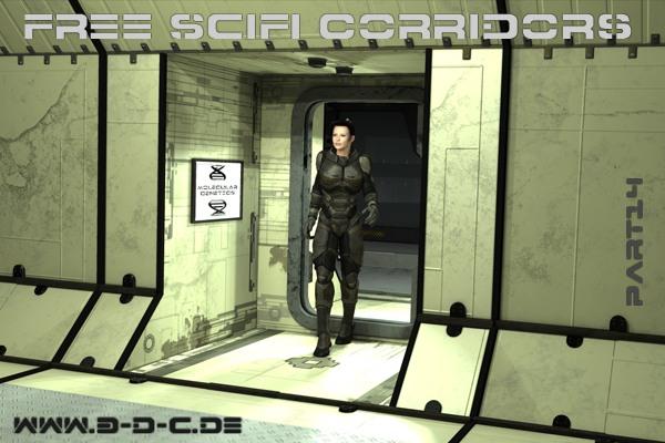 Free SciFi Corridor 2260. Part - 14