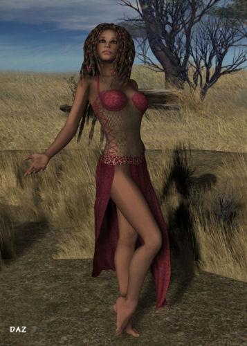 Wild Warrior Princess Gown