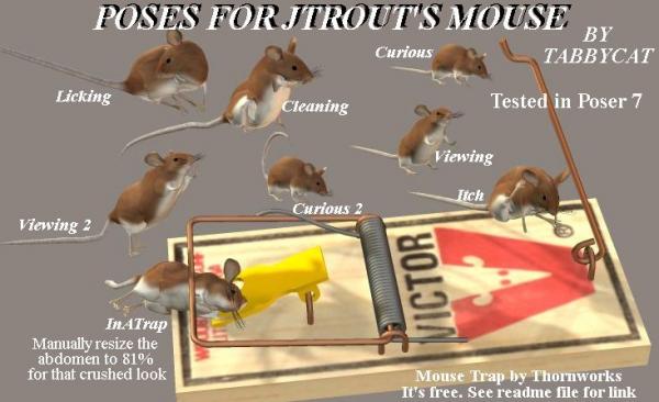 JTrout&#039;s Mouse Poses
