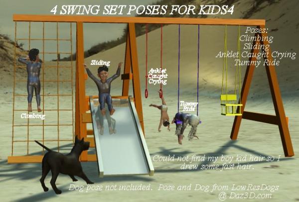 Swing Set by Teri - POSES