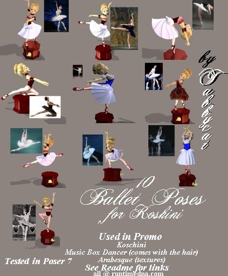 Ballet Poses for Koshini