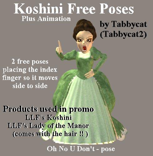 Koshini FREE poses plus animation