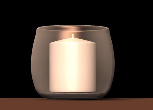 Candle and cup - version 2