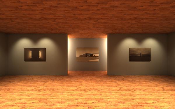Study of Lighting in Gallery Setting