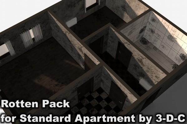 Rotten Pack Add On for Standard Apartment by 3-D-C