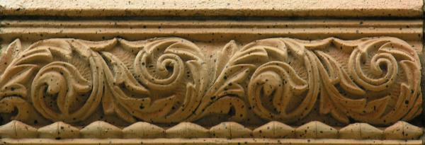 Ornate Panel #12 -Color &amp; Normal Texture 1500x512