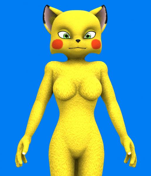 Pikachu Texture Set for Krystal