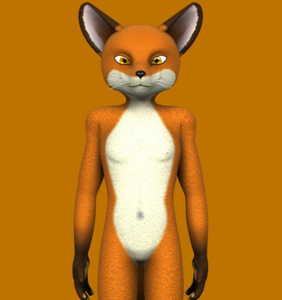 Red Fox Texture Set for Krystal