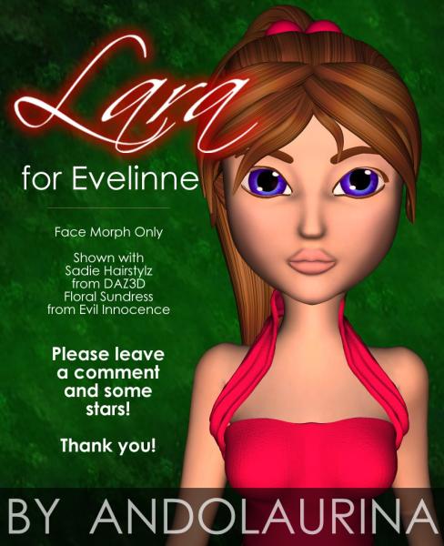 Lara for Evelinne (Head Morph Only)