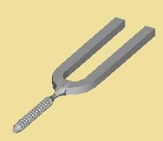 A Free Tuning fork- 3DS & OBJ Format