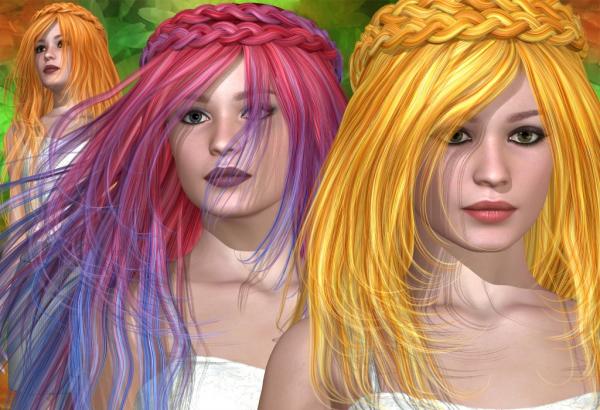JL Pallene Hair - 60 fresh colors