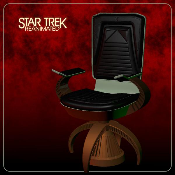 TOS Klingon Captain&#039;s Seat