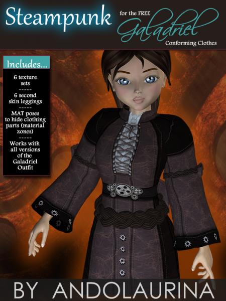 Steampunk for the Free Galadriel Outfit