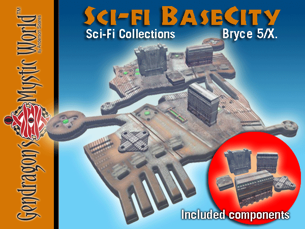 Sci-Fi base City (Collection Sci-fi) 8