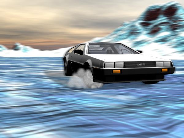 Arctic DeLorean