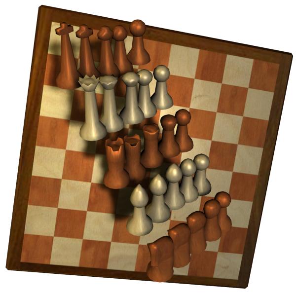 Ultra-Low-Res Morphing Chess Piece