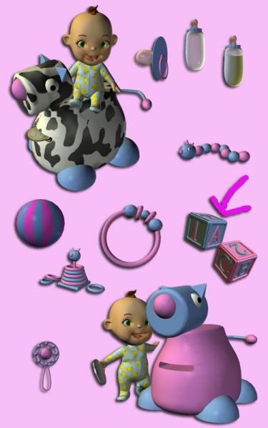 Baby-Serie - cubes