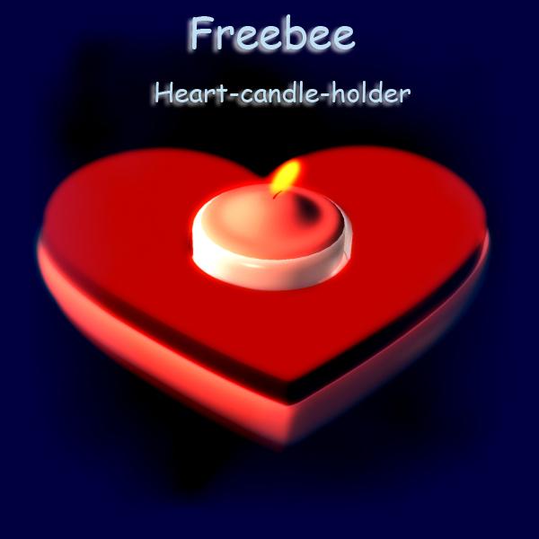 Heart-candle-holder