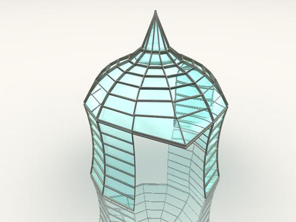 Gazebo 1 - 3D model