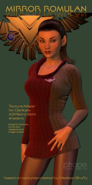 Mirror Romulan - A3 Retro Skirt Textures