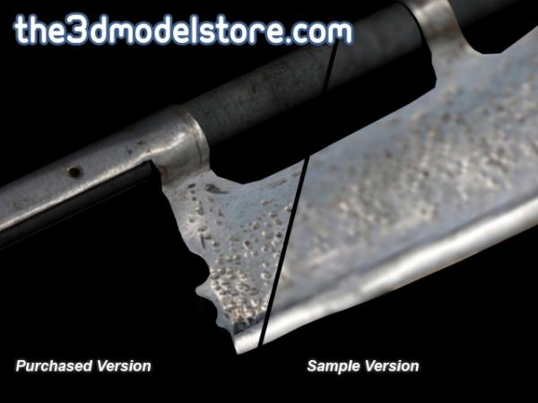 Free Sample from Medieval Weapons Pack 2