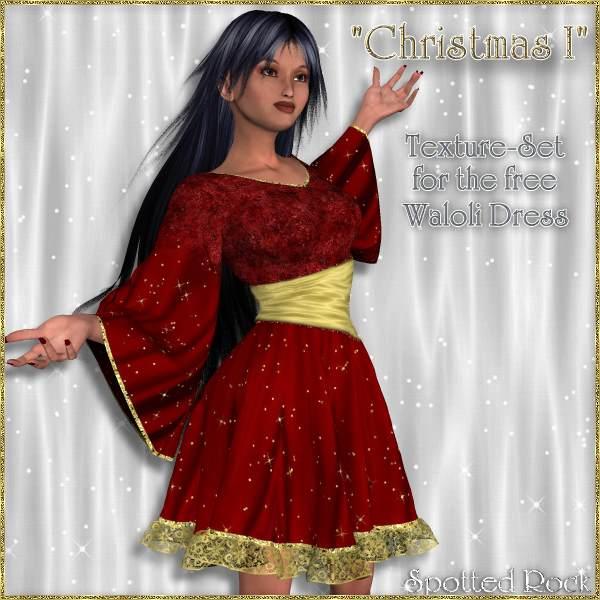 Christmas 1 for Waloli Dress