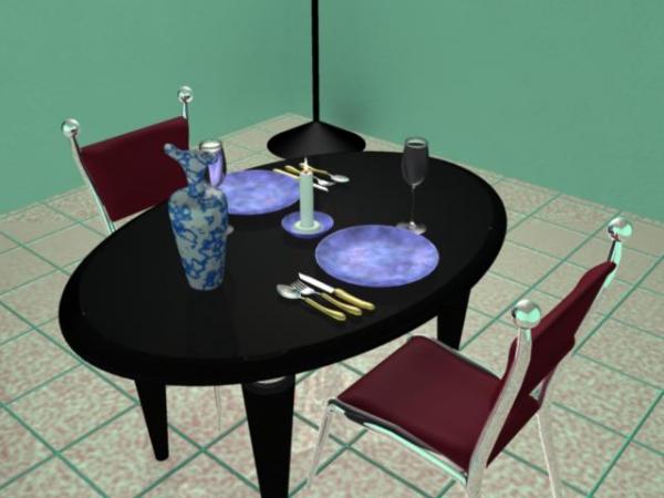 Dining Room Scene