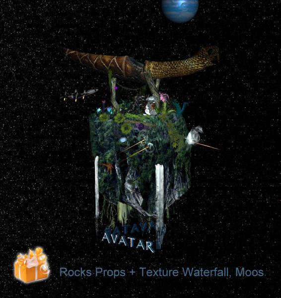 Avatar Rocks Props