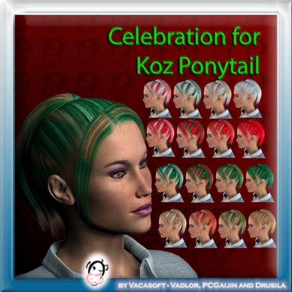 Celeb 2010 - Day 19 - Celeb for Koz Ponytail