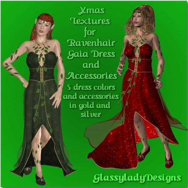 Textures for this gorgeous V4 Gaia Outfit