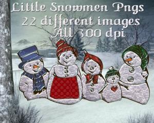 Little Snowman Pngs