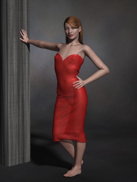 Gillian Dynamic Sheath Dress V4