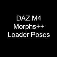 M4 Morphs++ Loader Poses