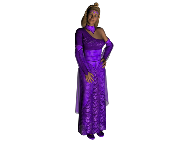 Purple Formal Texture for FaeRealm-UPDATED