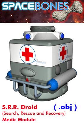 SRR Droid - Medic Module (.obj)