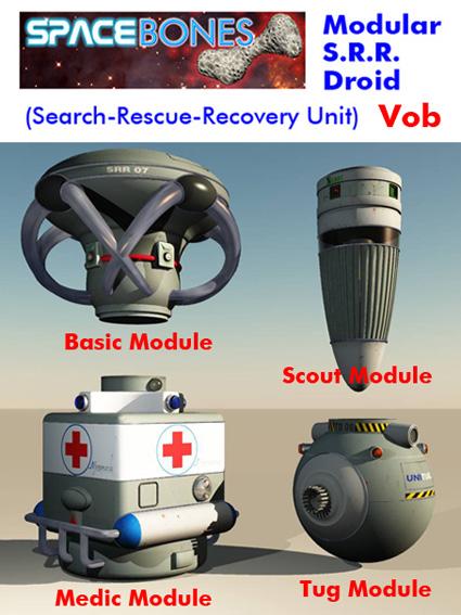 Modular SRR Droid (Vue version)