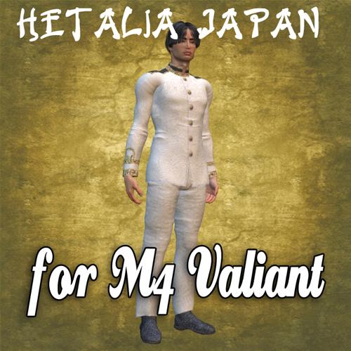 Hetalia Japan Outfit for M4 Valiant