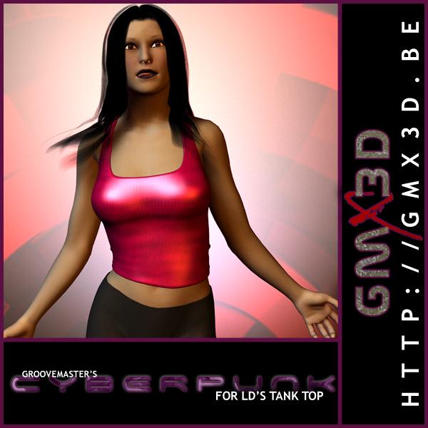 Cyberpunk for LD Tank Top (Daz Studio)