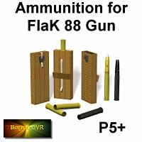 Ammunition for FlaK 88 Gun