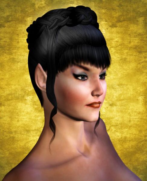 Romulan Updo 03 for V3/V4