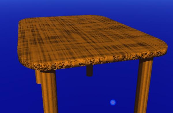 rustic cabin table